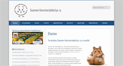 Desktop Screenshot of hamsteriyhdistys.fi
